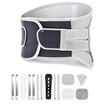 Faja Soporte Sacro Lumbar Con Varillas Ortopedica Lumbosacra Talla: M Eo Safe Imports Esi-22833 Multicolor