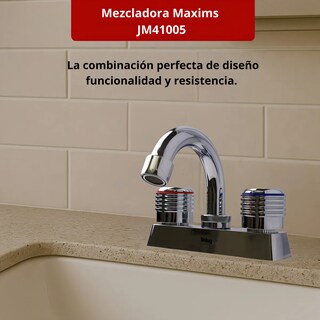 Foto 3 | Foto 3 | Mezcladora Para Lavabo/baño Belug Plateado