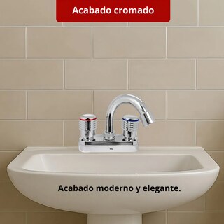 Foto 5 | Foto 5 | Mezcladora Para Lavabo/baño Belug Plateado