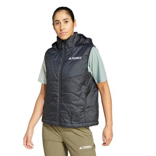 Foto 1 | Foto 1 | Chaleco Terrex Multi Climawarm Insulated Hooded Adidas Negro Mujer