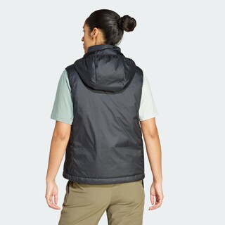 Foto 3 | Foto 3 | Chaleco Terrex Multi Climawarm Insulated Hooded Adidas Negro Mujer