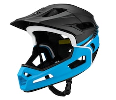 Casco Integral Montaña Desmontable+ Gafas Turquesa Ajustable