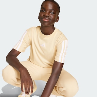 Foto 4 | Foto 4 | Playera Essentials Kids Adidas Beige Niños