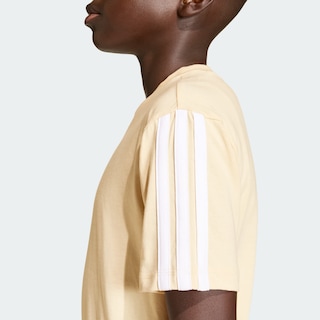 Foto 5 | Foto 5 | Playera Essentials Kids Adidas Beige Niños