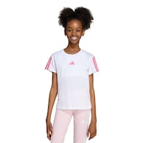 Playera Essentials Kids Adidas Blanco Niños