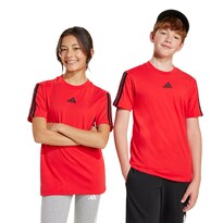 Playera Essentials Kids Adidas Rojo Niños