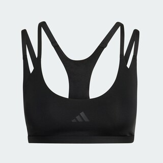 Foto 7 | Foto 7 | Top Deportivo De Tiras Optime Workout De Soporte Ligero Adidas Negro Mujer
