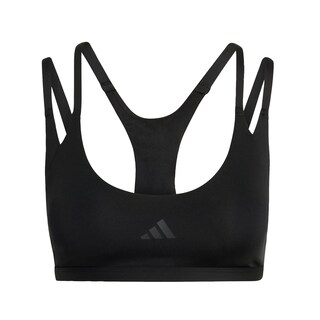 Foto 2 | Foto 2 | Top Deportivo De Tiras Optime Workout De Soporte Ligero Adidas Negro Mujer