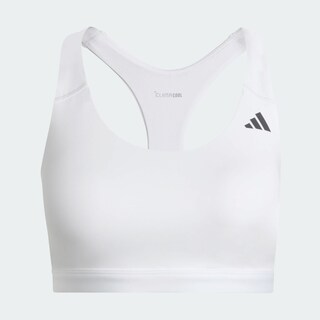 Foto 7 | Foto 7 | Top Deportivo Optime Essentials Workout De Soporte Medio Adidas Blanco Mujer