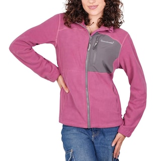Foto 2 | Foto 2 | Chamarra De Fleece Holgado Para Mujer Con Bolsillos Greenlander Purpura