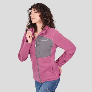 Foto 6 | Foto 6 | Chamarra De Fleece Holgado Para Mujer Con Bolsillos Greenlander Purpura
