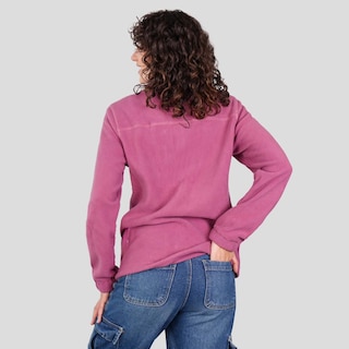 Foto 7 | Foto 7 | Chamarra De Fleece Holgado Para Mujer Con Bolsillos Greenlander Purpura