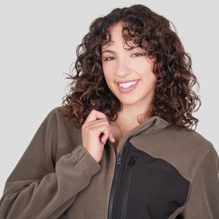 Foto 4 | Foto 4 | Chamarra De Fleece Holgado Para Mujer Con Bolsillos Greenlander Verde