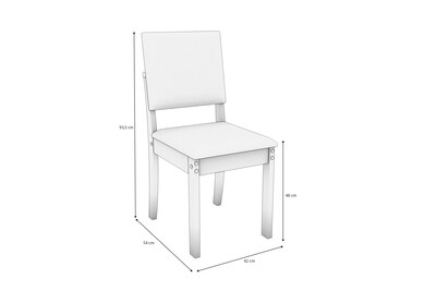 Foto 4 | Foto 4 | Juego Comedor Kappesberg 1.6m Con 6 Sillas Luna Canela/beige