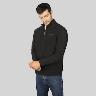 Foto 5 | Foto 5 | Sudadera Fleece Para Hombre De Medio Cierre Greenlander Negro