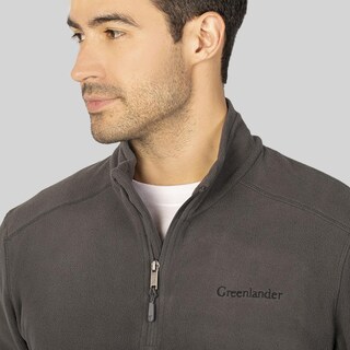 Foto 4 | Foto 4 | Sudadera Fleece Para Hombre De Medio Cierre Greenlander Gris