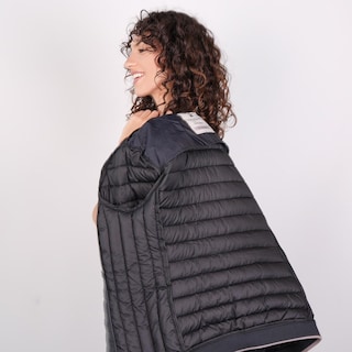 Foto 7 | Foto 7 | Chamarra Capitonada Para Mujer Con Cuello Alto Y Bolsillos Greenlander Negro