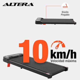 Foto 4 | Foto 4 | Caminadora Eléctrica Altera Homestep 2 Negra Motor 1.5 Hp 1-6 Km/hr