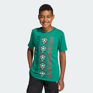 Foto 4 | Foto 4 | Playera Local México Adidas Verde para Niños
