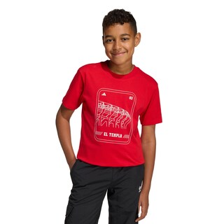 Foto 2 | Foto 2 | Playera Local México Adidas Rojo para Niños