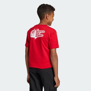 Foto 5 | Foto 5 | Playera Local México Adidas Rojo para Niños