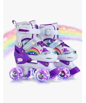 Patines Ajustables Para Niños Color Morado