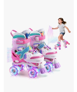 Foto 1 | Foto 1 | Patines Sirena Niña Ruedas Luminosa Rosa