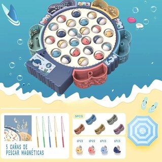Foto 3 | Foto 3 | Juguete Magnético de Pesca con Música Azul