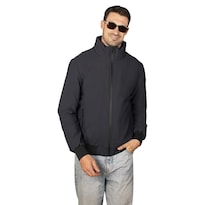 Chamarra Tipo Bomber Para Hombre Con Bolsillo En Forro Greenlander Azul Marino