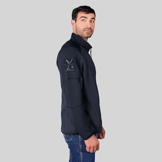 Foto 5 | Foto 5 | Chamarra De Fleece Para Hombre Con Bolsillos Y Mangas Raglan Greenlander Azul Marino