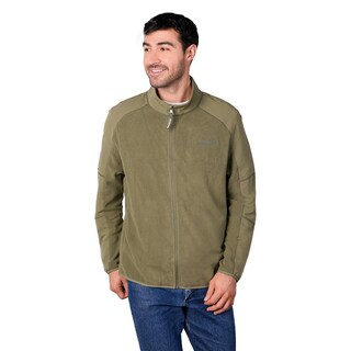 Foto 1 | Foto 1 | Chamarra De Fleece Para Hombre Con Bolsillos Y Mangas Raglan Greenlander Verde