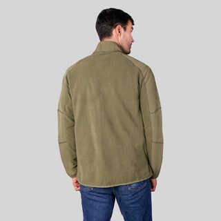 Foto 6 | Foto 6 | Chamarra De Fleece Para Hombre Con Bolsillos Y Mangas Raglan Greenlander Verde