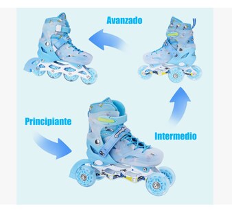Foto 2 | Foto 2 | Patines Ajustable Color Azul Para Niños