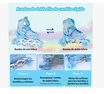 Foto 3 | Foto 3 | Patines Ajustable Color Azul Para Niños