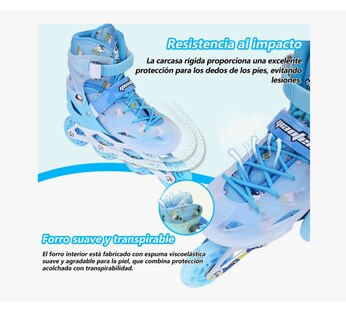 Foto 4 | Foto 4 | Patines Ajustable Color Azul Para Niños