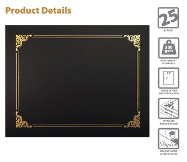 Foto 3 | Foto 3 | Titulares De Certificados Better Office Products Black X25 - Venta Internacional.