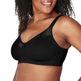 Foto 2 | Foto 2 | Sujetador Playtex 18 Horas Suavizante Sin Cables Us4697 Negro 42d - Venta Internacional.