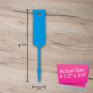 Foto 4 | Foto 4 | Llaveros Con Forma De Flecha Autobloqueantes Color Azul 4 5 X 1 9 Cm Paquete De 1000 - Venta Internacional.