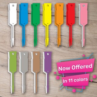 Foto 5 | Foto 5 | Llaveros Con Forma De Flecha Autobloqueantes Color Azul 4 5 X 1 9 Cm Paquete De 1000 - Venta Internacional.