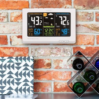 Foto 6 | Foto 6 | Estación De Pronóstico De Color Digital Inalámbrica Atomic La Crosse - Venta Internacional.