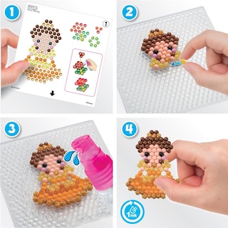 Foto 7 | Foto 7 | Set De Disfraces Aquabeads Disney Princess Con 800 Abalorios Para Mayores De 4 Años - Venta Internacional.