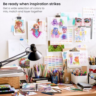 Foto 6 | Foto 6 | Lápices De Colores Arteza 72 Colores Triangulares Para Adultos - Venta Internacional.