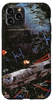 Funda De Teléfono Star Wars Return Of The Jedi Death Star Ii Battle Black Para Iphone 11 Pro - Venta Internacional.