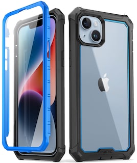 Foto 1 | Foto 1 | Funda Poetic Guardian Para Iphone 14 Plus De 6.7 Pulgadas Azul/transparente - Venta Internacional.