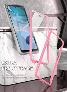 Foto 5 | Foto 5 | Funda Poetic Guardian Para Motorola Moto G 5g 2023 Rosa - Venta Internacional.