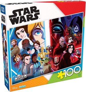 Foto 1 | Foto 1 | Rompecabezas Buffalo Games Star Wars Luz Vs Oscuridad 38x28 Cm - Venta Internacional.