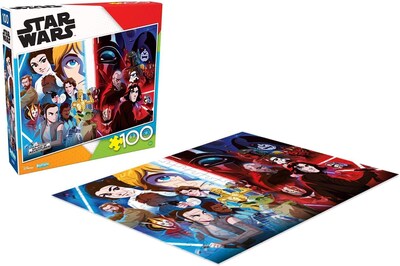 Foto 4 | Foto 4 | Rompecabezas Buffalo Games Star Wars Luz Vs Oscuridad 38x28 Cm - Venta Internacional.