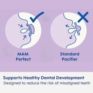 Foto 5 | Foto 5 | Chupete Para Bebés Mam Perfect Night De Más De 6 Meses Que Brilla En La Oscuridad - Venta Internacional.