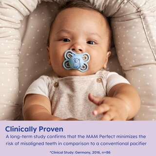 Foto 6 | Foto 6 | Chupete Para Bebés Mam Perfect Night De Más De 6 Meses Que Brilla En La Oscuridad - Venta Internacional.