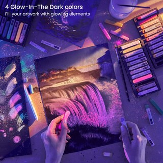 Foto 5 | Foto 5 | Set De Colores Pastel Suaves Arteza 72 Tiza Para Artistas - Venta Internacional.